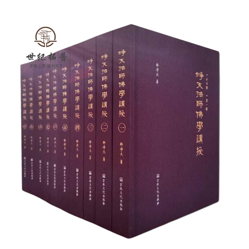 正版包邮 净天法师佛学教授 全十辑 释净天 著 宗教文化出版社 无颜色 无规格