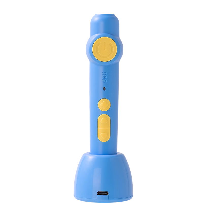 得力3D打印笔绘画涂鸦笔手工DIY套装益智创意玩具双充电礼盒装儿童学生生日开学圣诞礼物附5色耗材