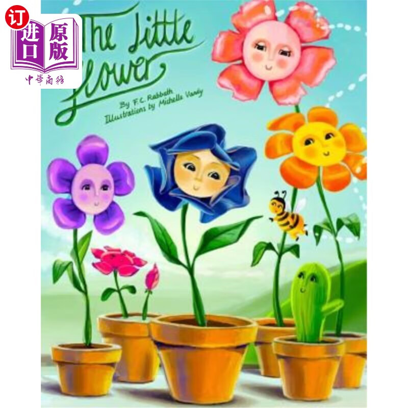 海外直订the little flower 小花