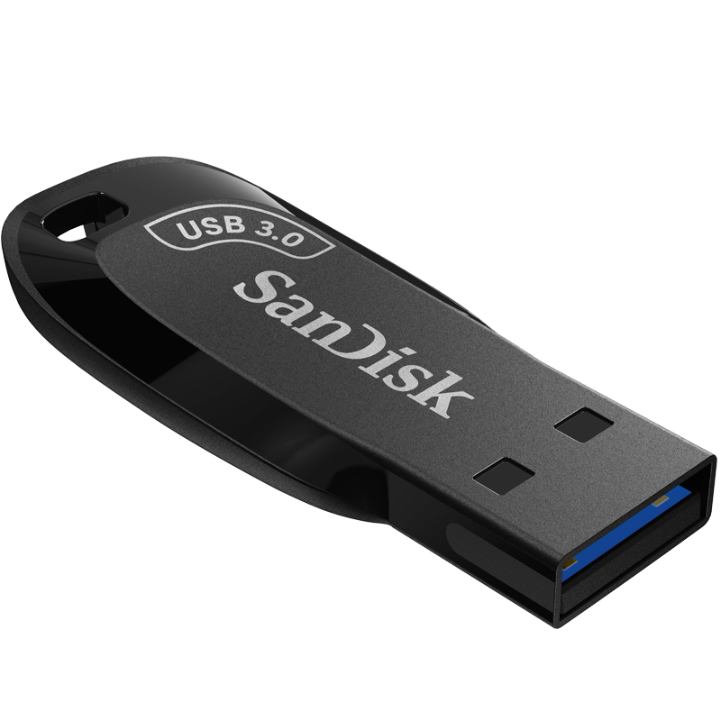 闪迪（SanDisk）64GB USB3.0 U盘 CZ410酷邃 读速100MB/s 小巧便携 密码保护 商务办公学习优选    29.9元