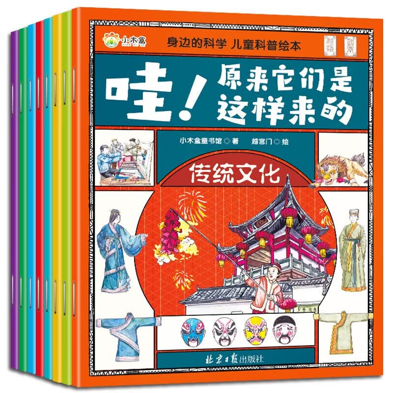 身边的科学 : 儿童科普绘本（共八册）万物由来使用感如何?