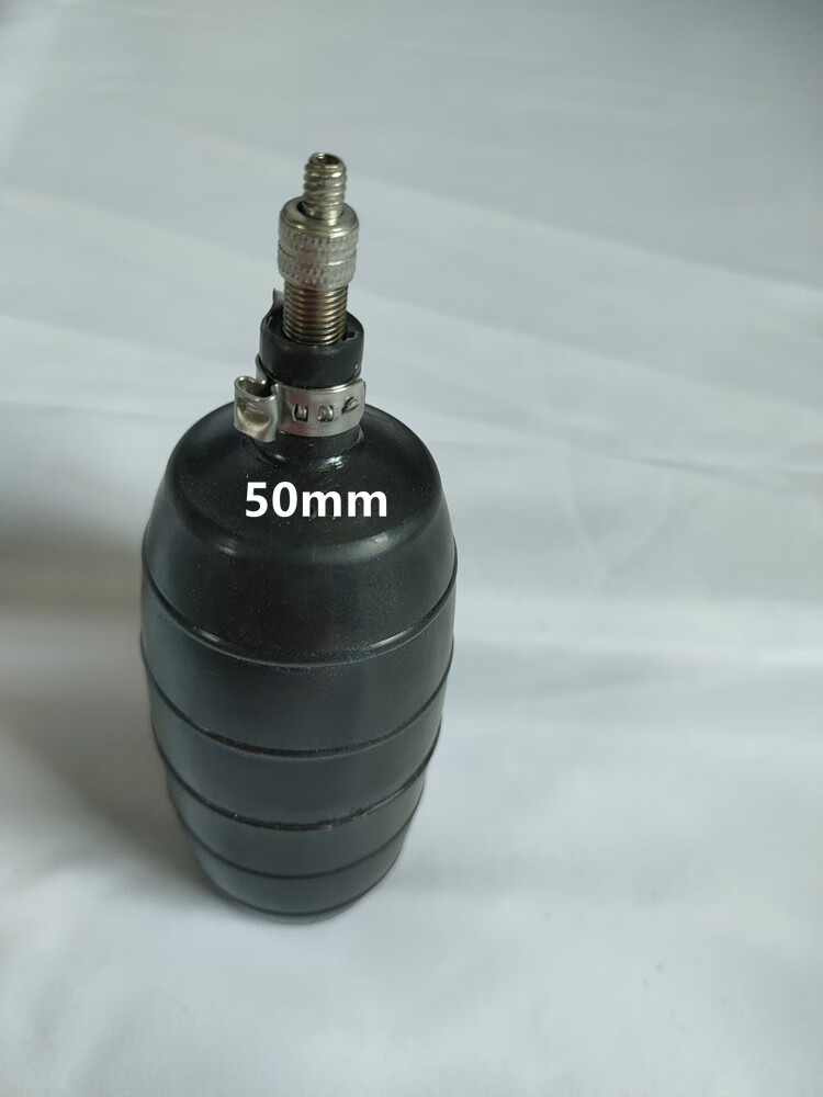定制波纹管闭水气囊橡胶堵水球污水管堵漏排水管试水止水1101 50mm