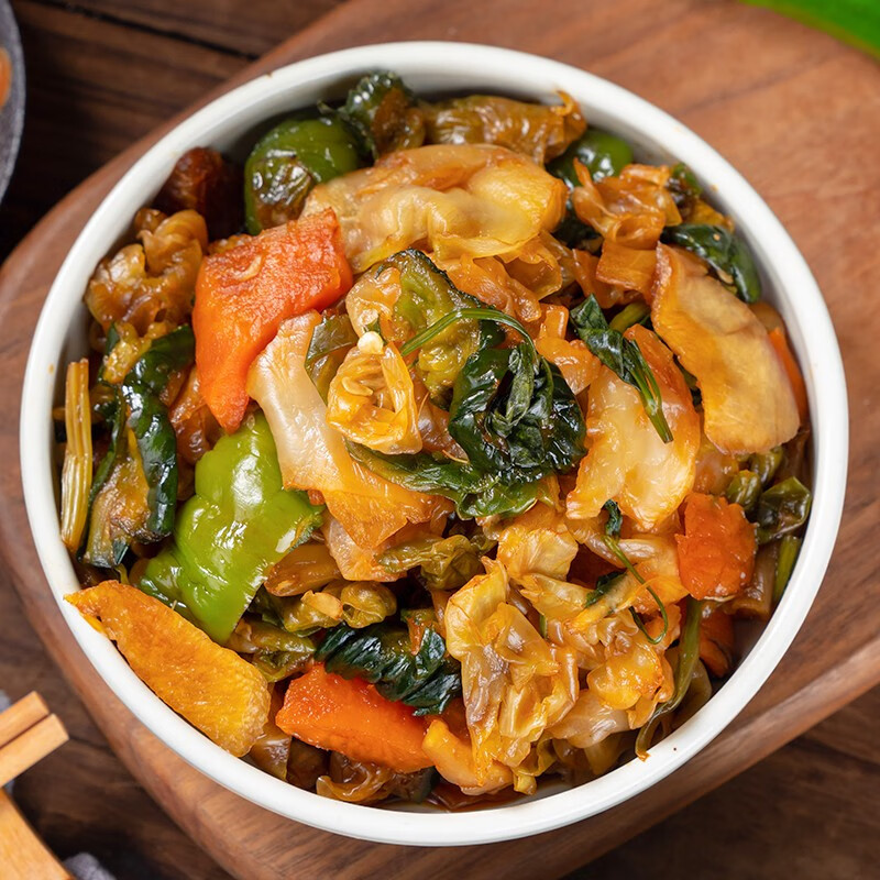 特产延边朝鲜族泡菜酱菜韩式下饭菜袋装250g 八宝菜250g袋装/糖醋味