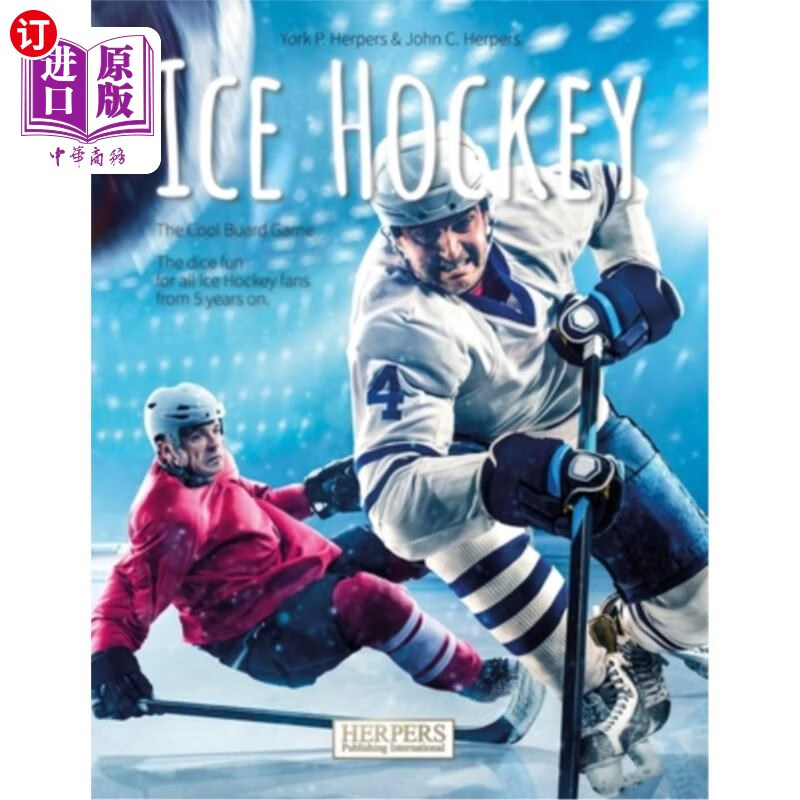 海外直订icehockey - the cool board game 冰球-凉爽的棋盘游戏