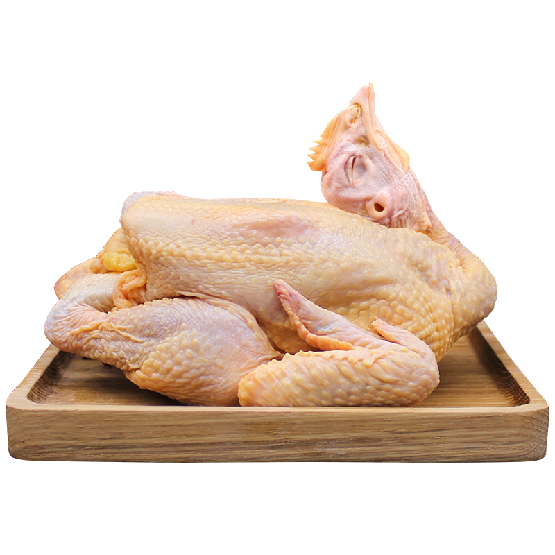 【河南农特产馆】三黄鸡土鸡黄河三黄鸡肉新鲜冷冻整只白条鸡 生鲜