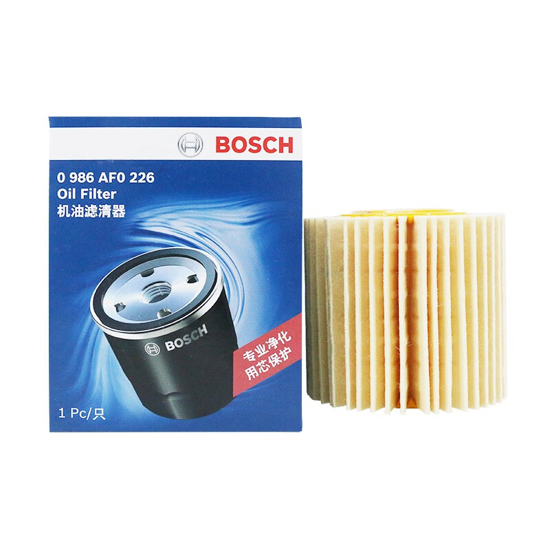 博世(BOSCH)机油滤芯滤清器0226丰田凯美瑞汉兰达RAV4荣放普拉多皇冠塞纳威飒