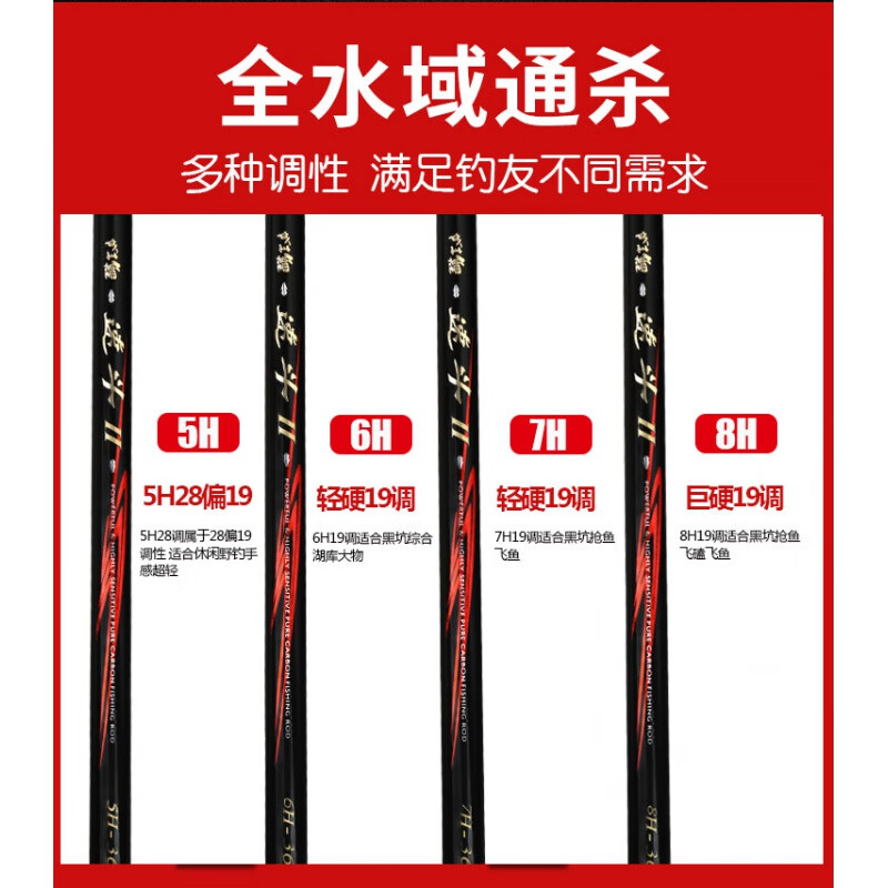 脉秀伽玛卡兹鱼竿伽马鲤速斗二代台钓鱼竿罗非台钓竿鱼竿嗬峯晟罔晟罔