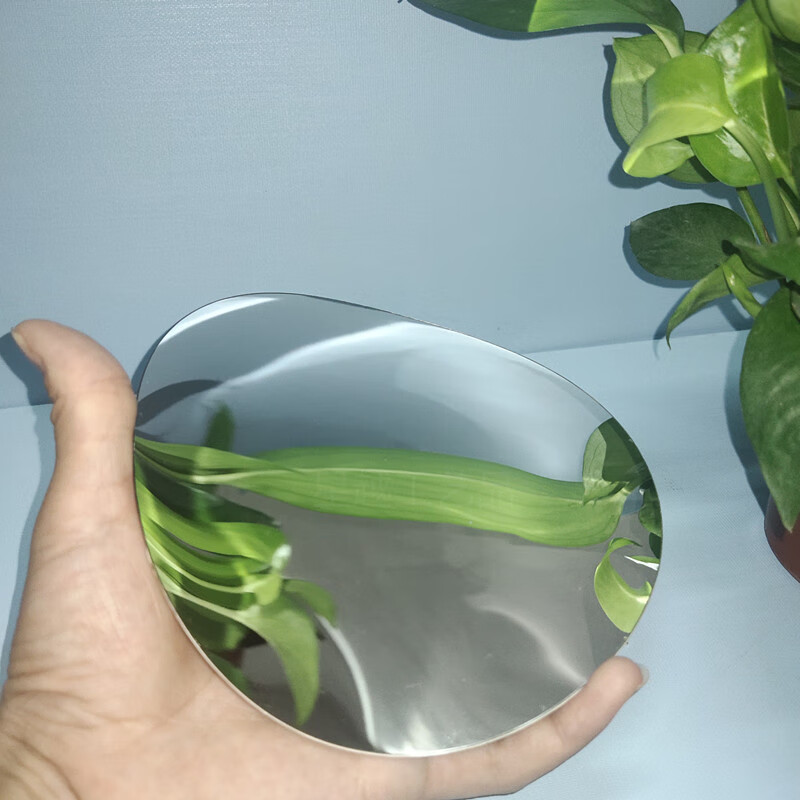 绿野客哈哈镜镜子手工镜子diy圆形哈哈镜异形镜无框幼儿园变形镜魔术