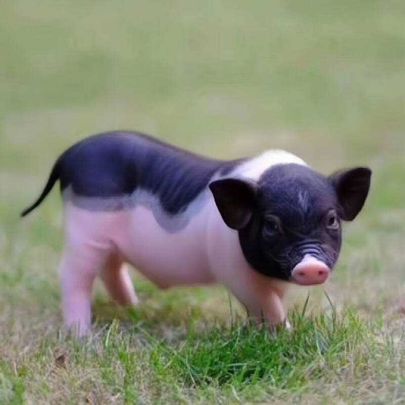 猪队长迷你猪泰国小香猪活体幼崽家养纯种宠物猪可爱萌宠网红猪仔 公