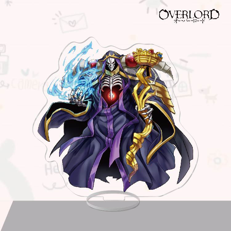 好沐音(haomuyin)overlord立牌骨王雅儿贝德夏提雅骨傲天亚克力摆件