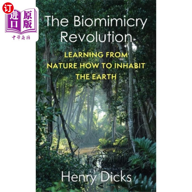海外直订biomimicry revolution 生物仿生革命