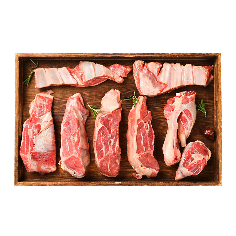 青草家手把羊肉2500g羊肉块烧烤食材 2500g（生产日期1月） 京东折扣/优惠券