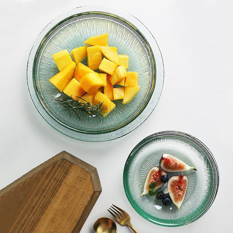 西班牙进口玻璃碗透明沙拉碗色拉碗大号汤碗泡面碗水果蔬菜甜品碗 玻璃碗小号-ARTOS-9CM