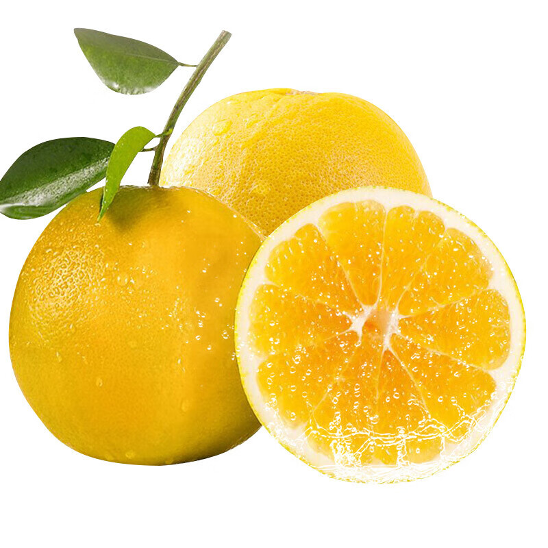 亲果力葡萄柚纯甜多汁蜜柚黄肉小柚子新鲜孕妇水果  鲜果 4个装