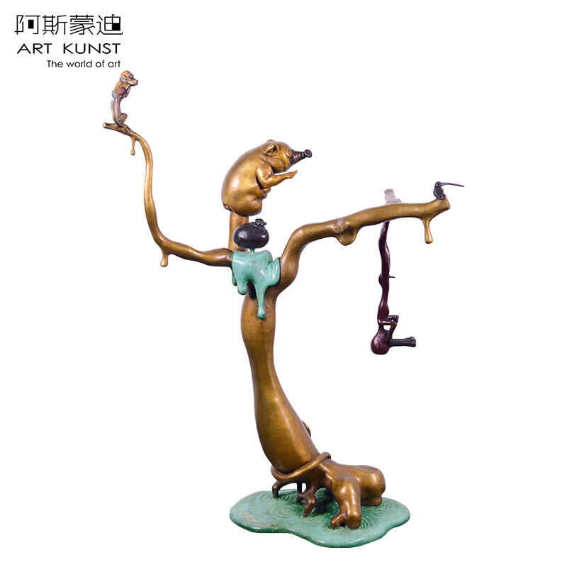 阿斯蒙迪陈文令青铜雕塑艺术品商务高端礼品创意家居陈设品收藏品 别