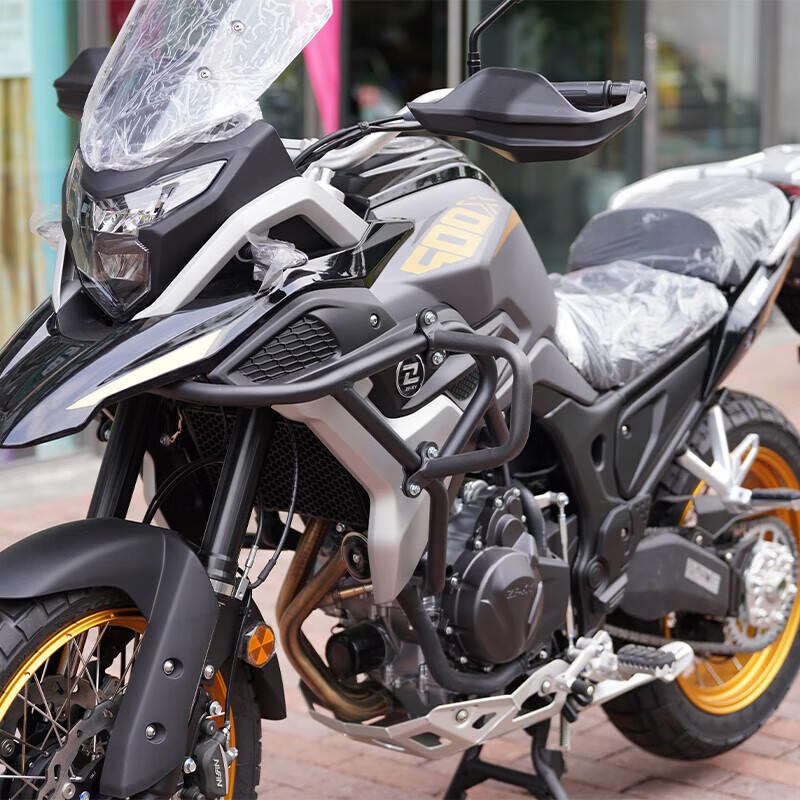 适用于凯越500x保险杠单摇臂525x前保护杠发动机中杠下杠防摔杠改装