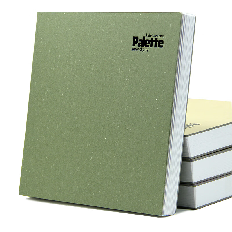 记忆印象 加厚 350克 水彩本 马克笔本 水粉纸 彩铅  素描 速写 漫画 绘画本 图画本  画画 16K大地绿（赠书衣）