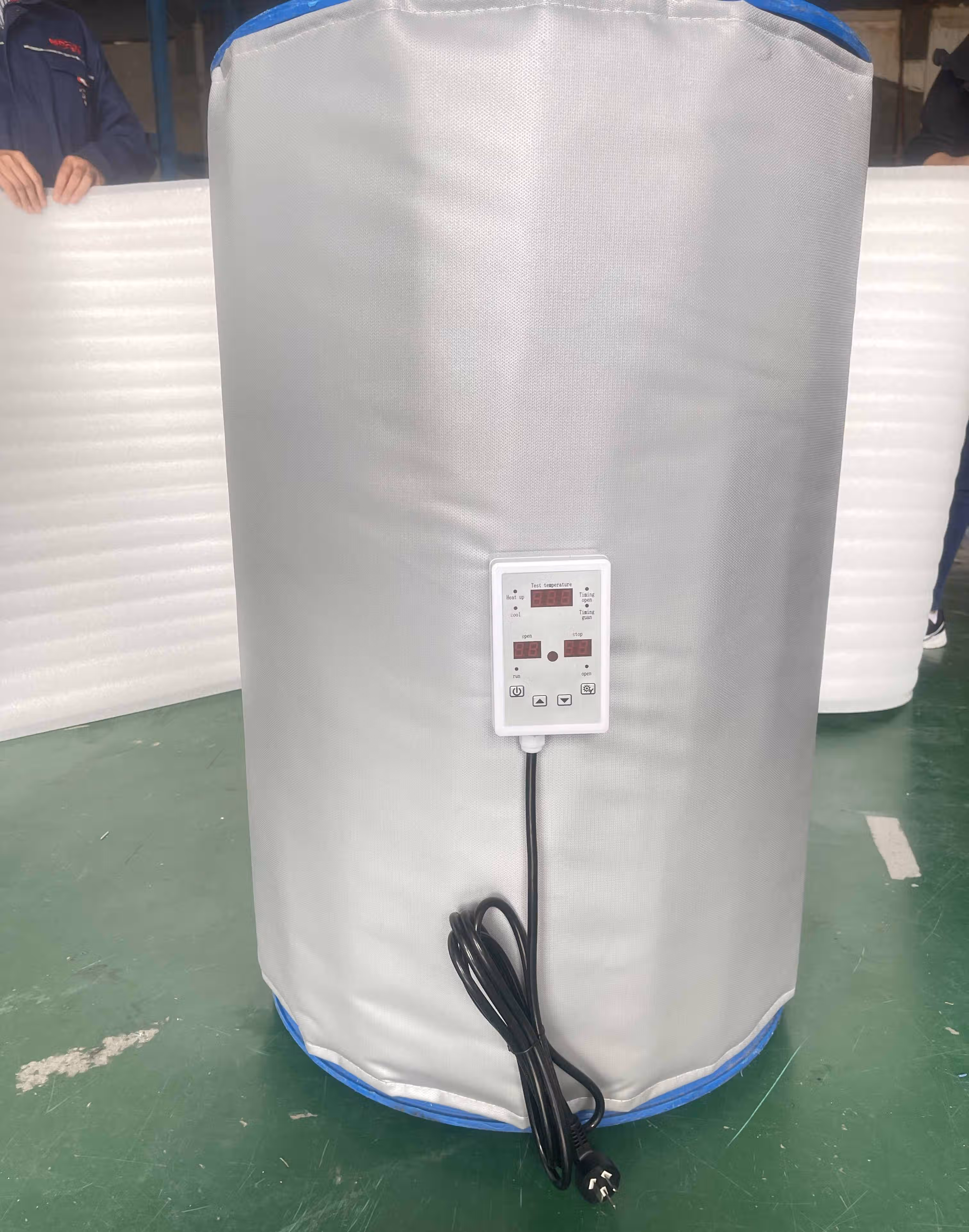油桶加热套200l工业电加热器油桶保温加热毯保护套数显温控加热带