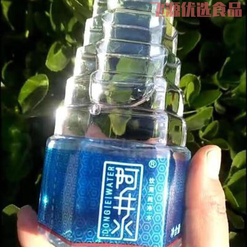 红允东阿阿胶阿井水 30瓶(一箱)300ml 济水之眼的地道好水 300ml*