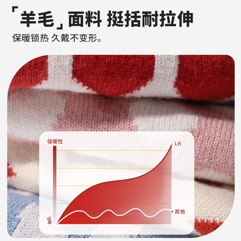 柠檬宝宝儿童帽子卡通立体小鹿鼻护耳帽柔软舒适保暖男女童套头帽休闲简约 德比蓝【帽子】 帽围52CM