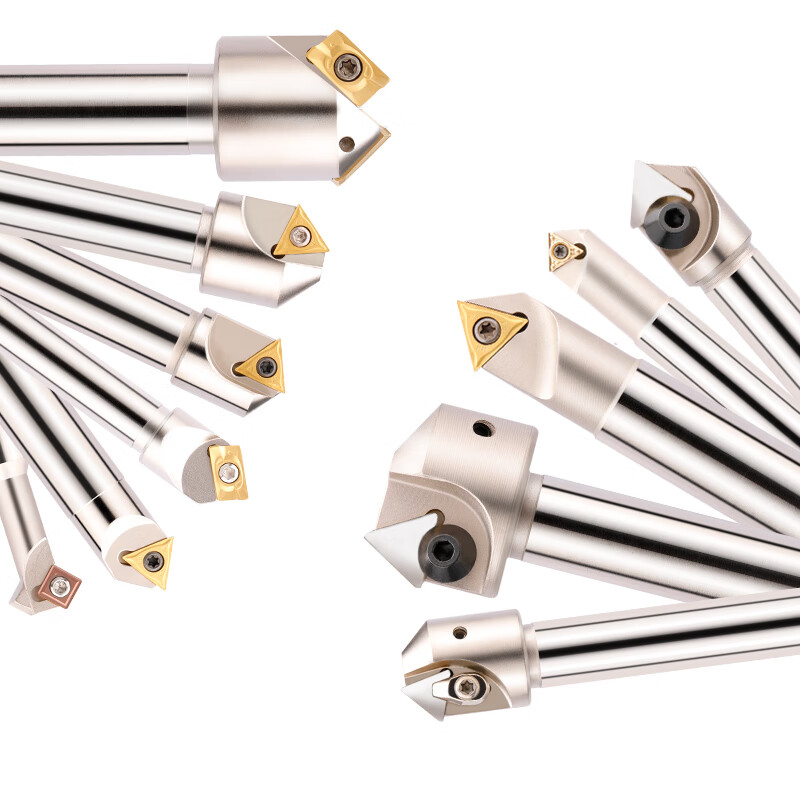 京京 定制适用精威数控倒角刀杆内孔倒角刀45度90机夹加工中心正反