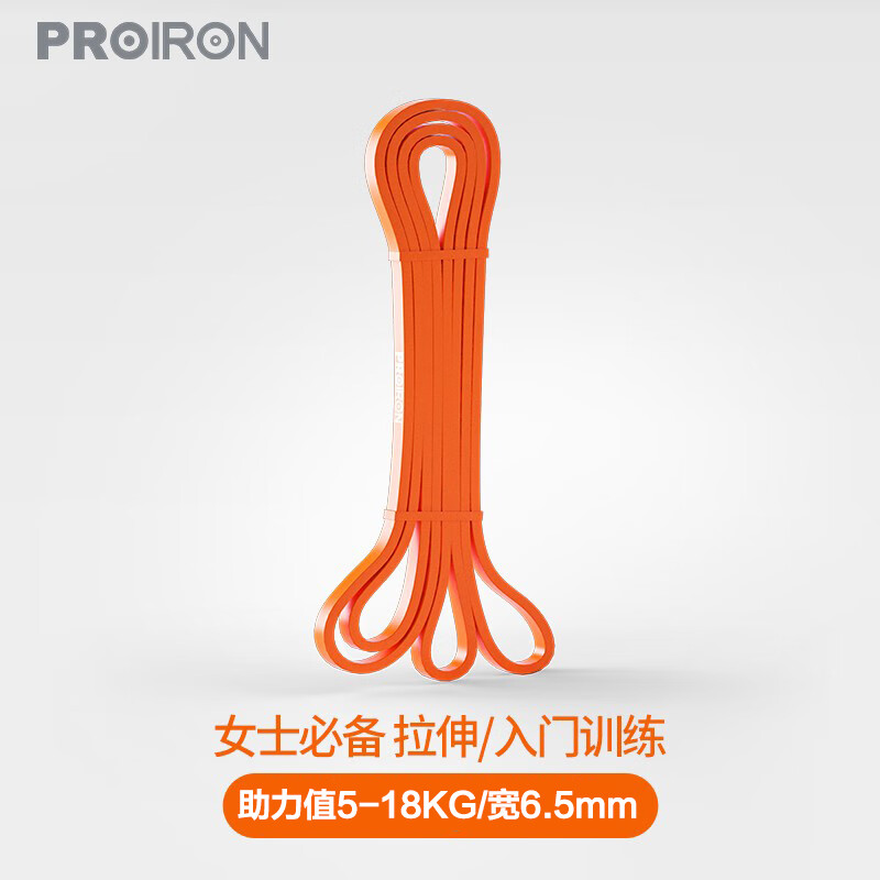 分析优缺点PROIRON阻力带橙色10-40磅瑜伽拉力带透漏评测？评测一星期感受告知