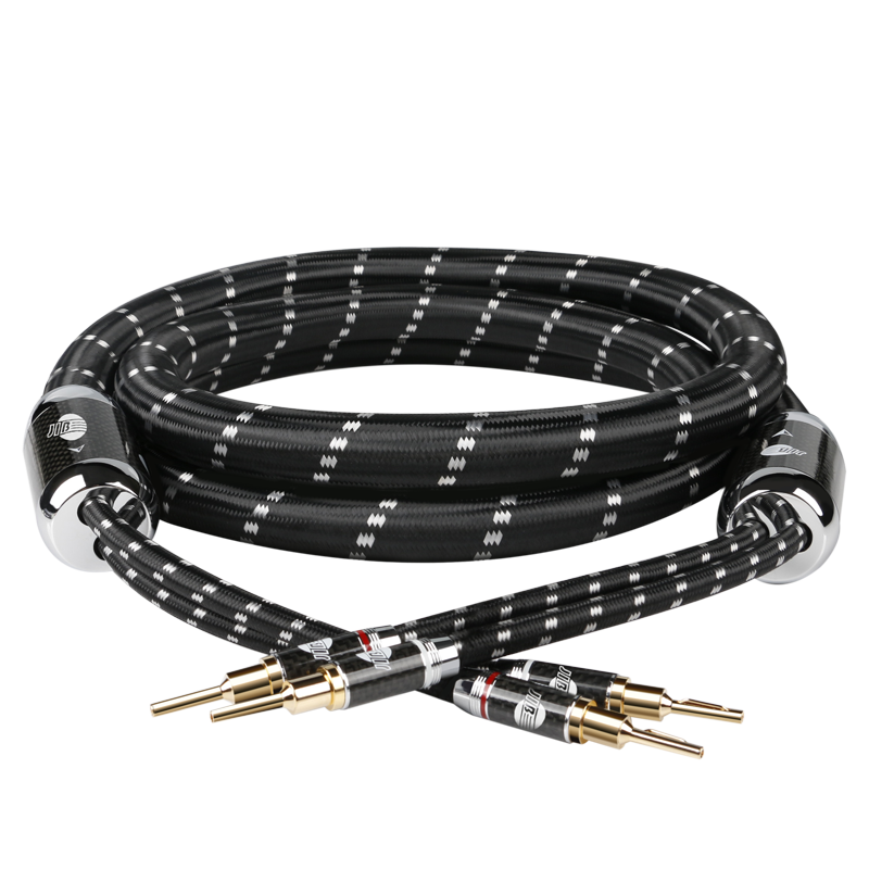JIB 高端旗艦級 音箱線喇叭線音頻線 6N單晶銅銀絞合 HiFi膽機(jī)功放接主音響連接線BEB-2025-2米1對