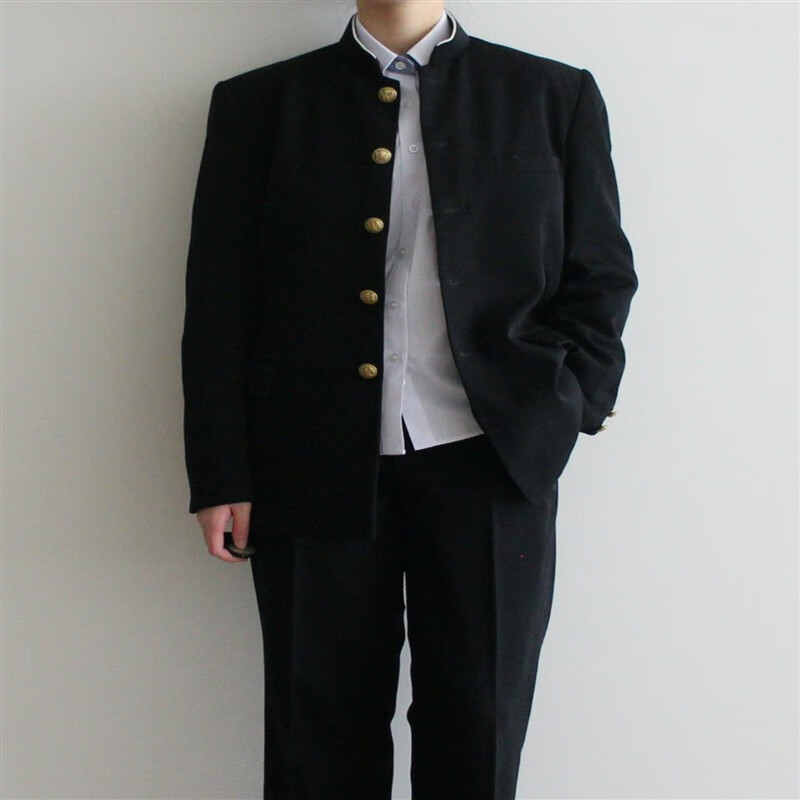 以舟长常春藤学院风男装套装日系dk制服男学院风全套中山装jk热血高校