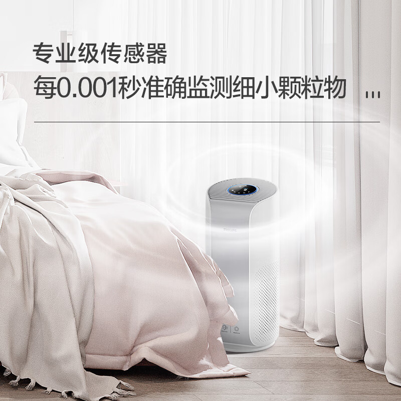 飞利浦（PHILIPS）空气净化器 除甲醛分解 除菌除异味烟味除PM2.5除雾霾 小巨风 京东小家智能生态 AC2958/00