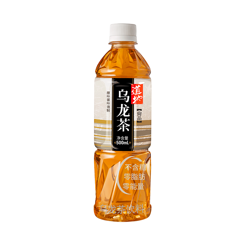 TAO-TI 道地 尚品系列 乌龙茶0糖0卡0脂肪0热量乌龙茶无糖饮料 500ml*15瓶整箱