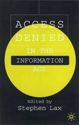 预订 access denied in the information age