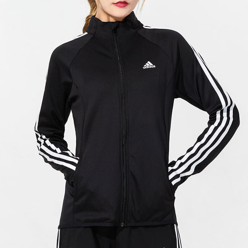 adidas阿迪达斯官方网女装 秋季新款运动服户外休闲跑步健身训练上衣
