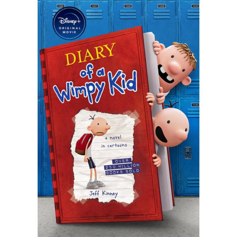 现货英文原版 diary of a wimpy kid 小屁孩日记(迪士尼 封面特别版)