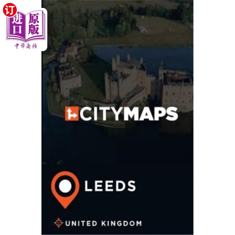 海外直订city maps leeds united kingdom 城市地图英国利兹