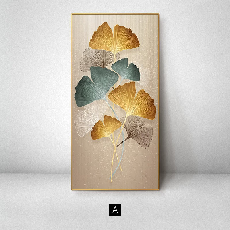 a-杏福安康 50*100cm 晶瓷面 金框