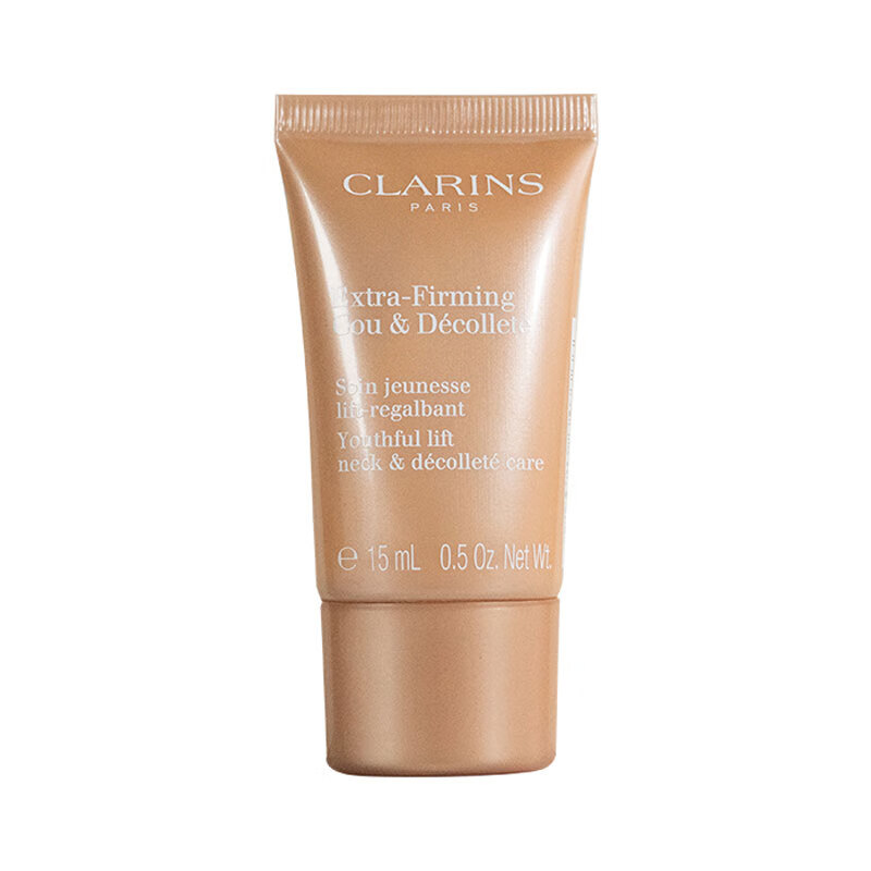 娇韵诗（CLARINS）焕颜弹力颈霜15ml（中小样，介意慎拍）