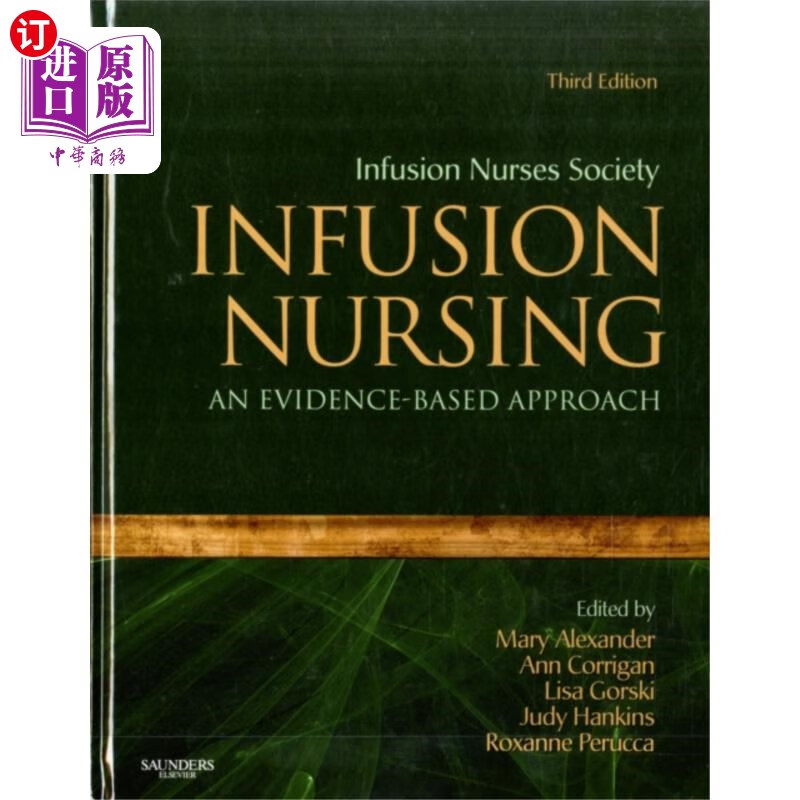 海外直订医药图书infusion nursing 输液护理