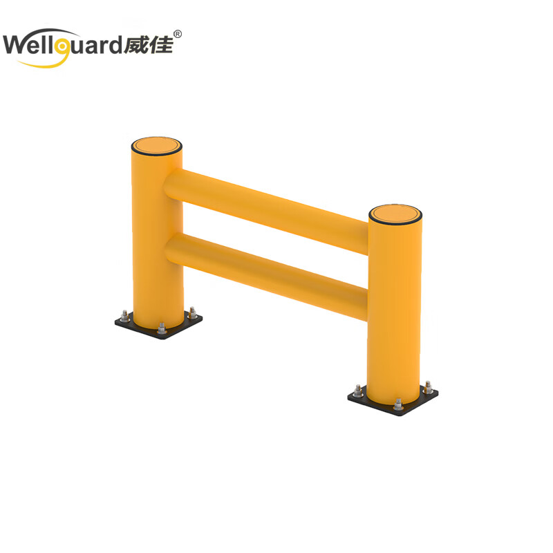 威佳仓储货架防撞栏杆 叉车安全护栏 1000*550mm