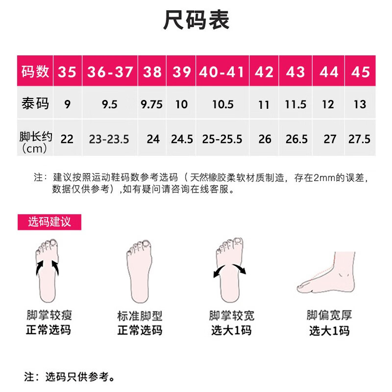 hippobloo泰国进口河马乳胶人字拖日系风轻便防滑橡胶凉拖夹脚拖鞋男女通款 椰奶红 42 (泰11)