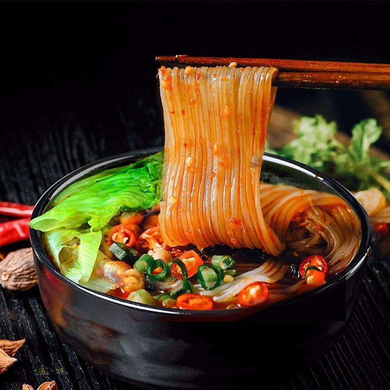 味滋源酸辣粉桶装粉丝重庆风味嗨吃网红方便速食麻辣酸辣小吃 酸辣粉 105g/桶*3桶