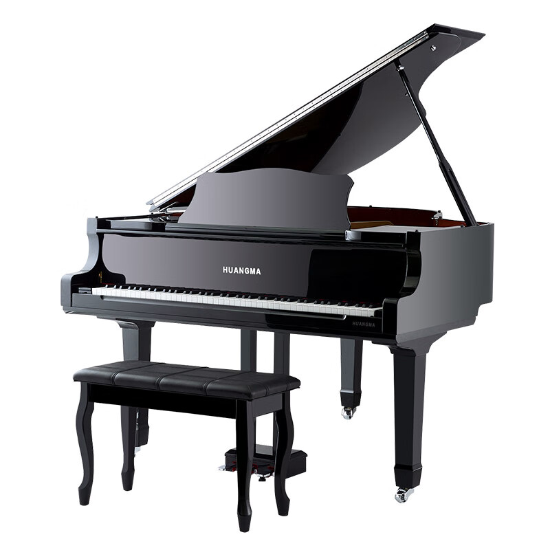 皇玛（HUANGMA）HD-W186 大三角数码钢琴 可无人自动演奏 黑色