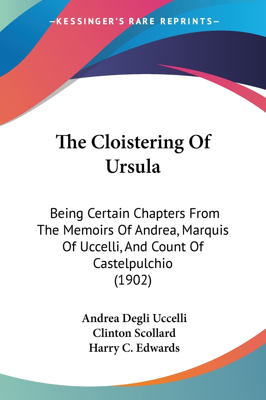 【预售 按需印刷】the cloistering of ursula