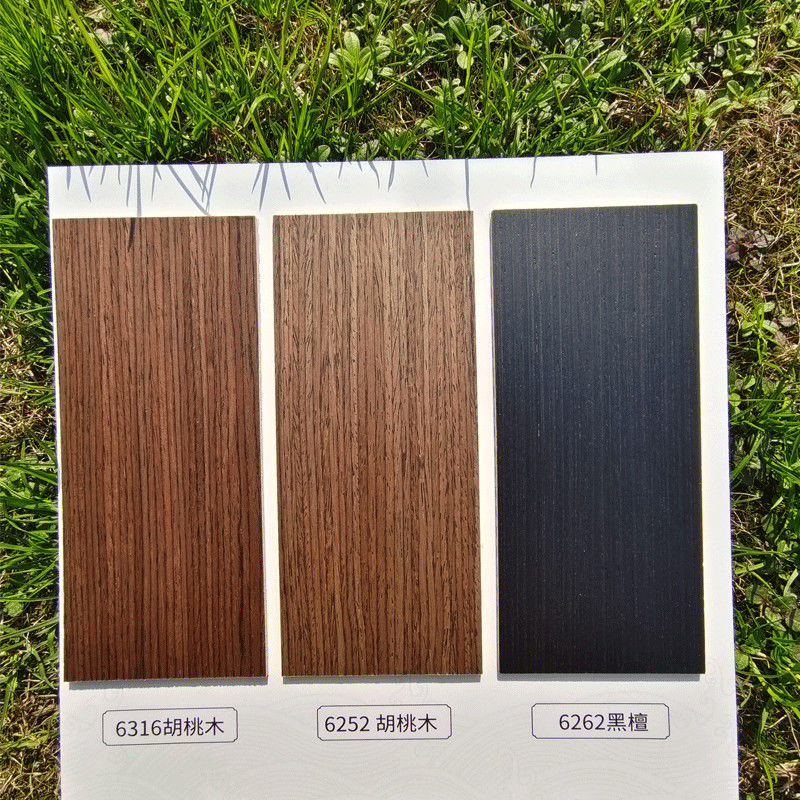 板实木贴面装饰板护uv板电视背景墙kd饰面板 1平方价【色号6247】柚木