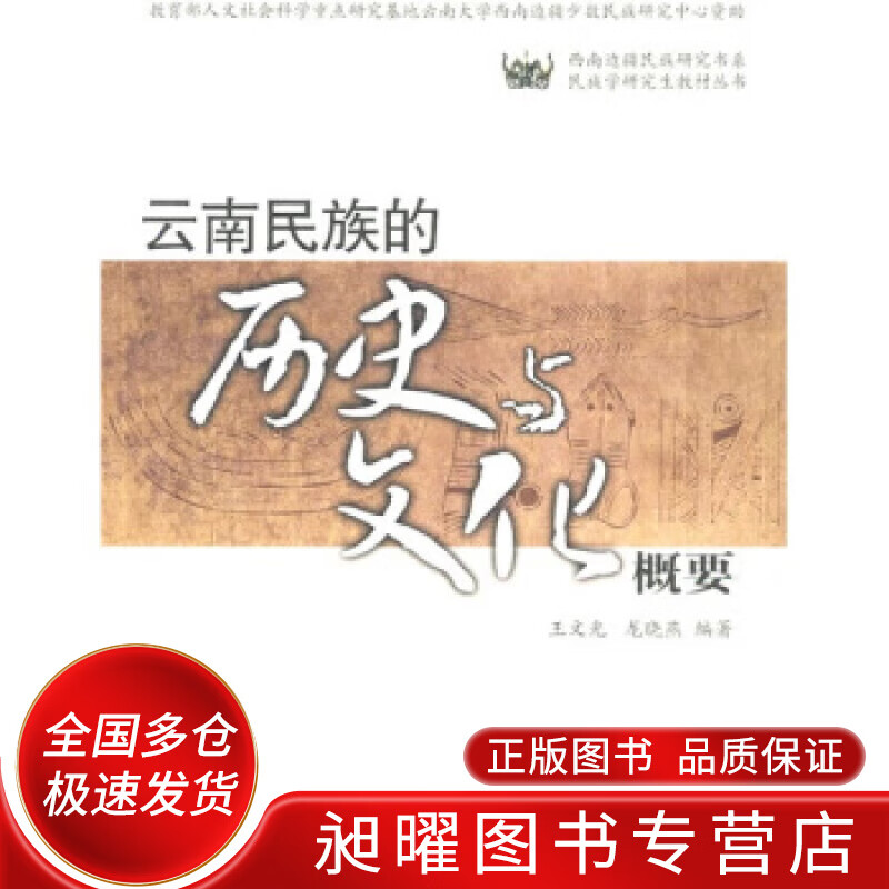 云南民族的历史与文化概要【正版好书,下单速发】