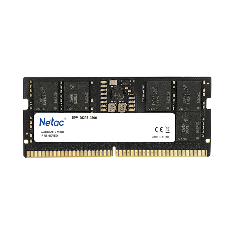 Netac 朗科 16GB DDR5 4800 笔记本内存条 超光系列