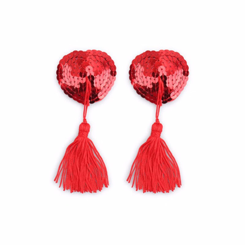 乳饰贴内衣制服诱惑挑逗毛毛隐形贴血滴子亮片胸贴乳贴女sm成人诱惑