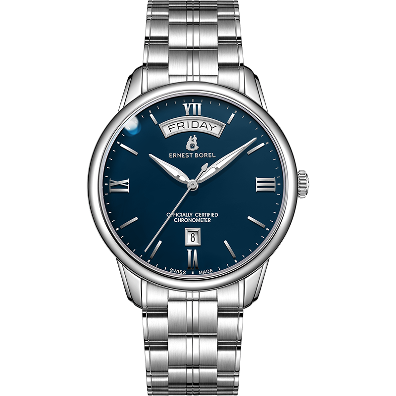 ����·��ERNEST BOREL�������ʿ����̨��֤�Զ���е�������̸ִ���ˮ���Ϲ� 41MM-�ִ�-���� 41mm4330.2Ԫ