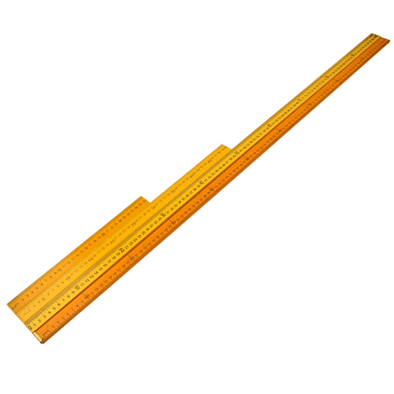 直尺木尺子1m100cm米尺教学教具实木直尺教学米尺1米直尺木尺竹尺一米