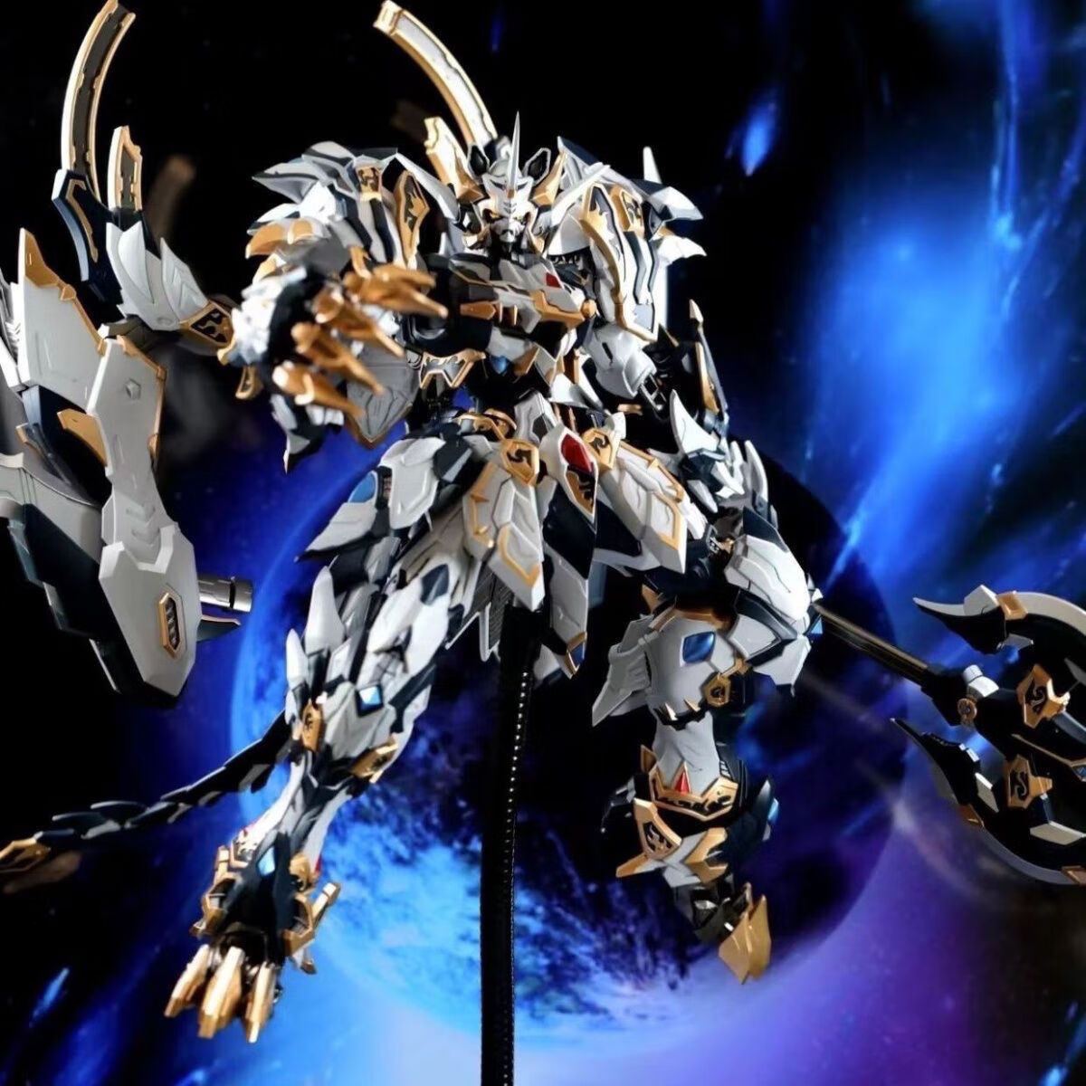 好沐音摩动核高达四神兽三国模型摆件雕像拼装玩具盲盒福袋hg男生礼物