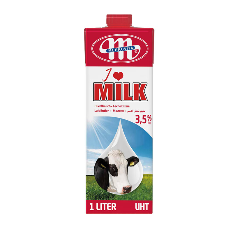 妙可波兰原装进口LOVE全脂牛奶1L*12盒这个牛奶可以发酵酸奶吗？